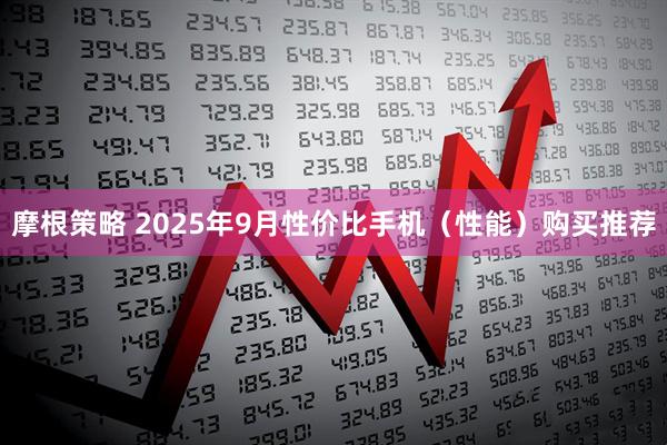 摩根策略 2025年9月性价比手机（性能）购买推荐